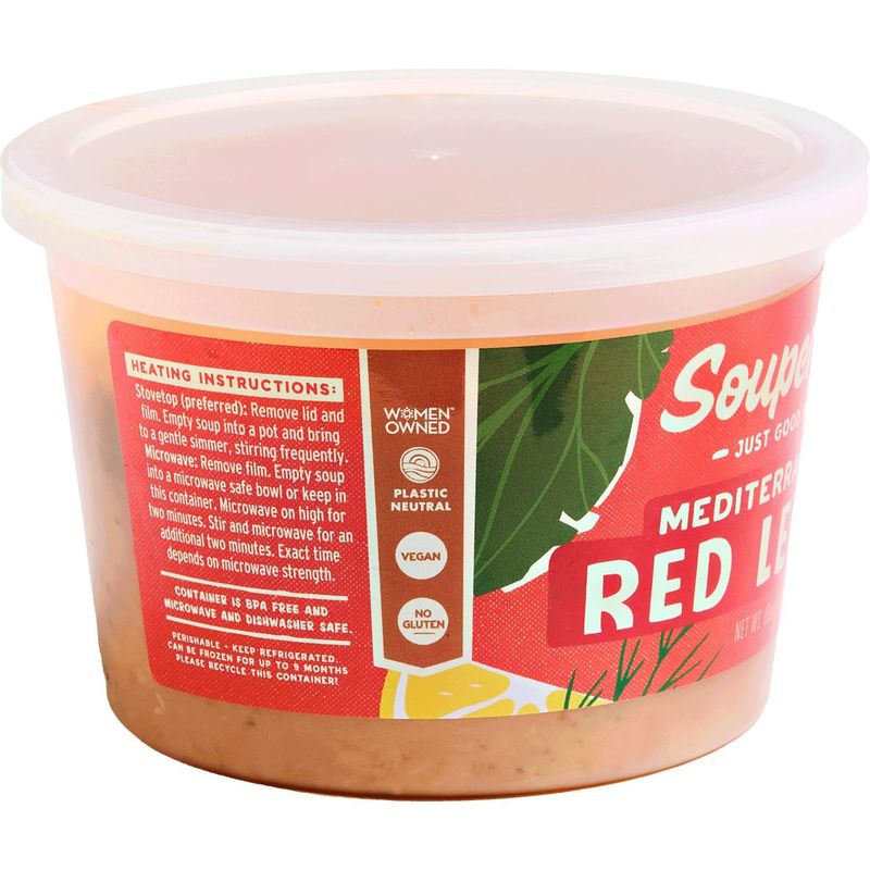 Soupergirl Mediterranean Red Lentil Soup, 16 oz