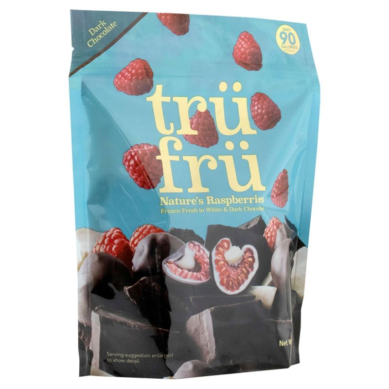 Trü Frü Nature's Raspberries in White &amp; Dark Chocolate, 20 oz