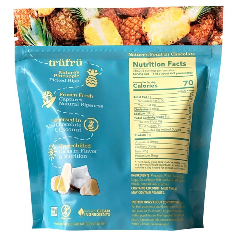 Trü Frü Piña Colada Pineapple Coconut, 8 oz