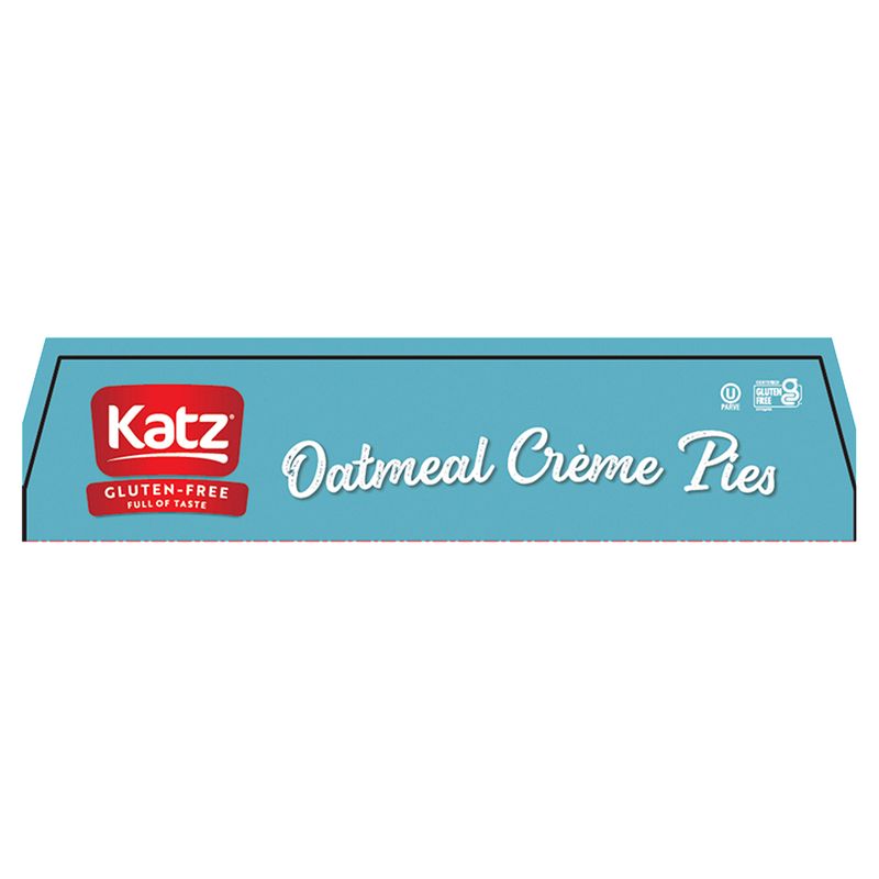 Katz Gluten Free Oatmeal Crème Pies, 4 count, 6.0 oz