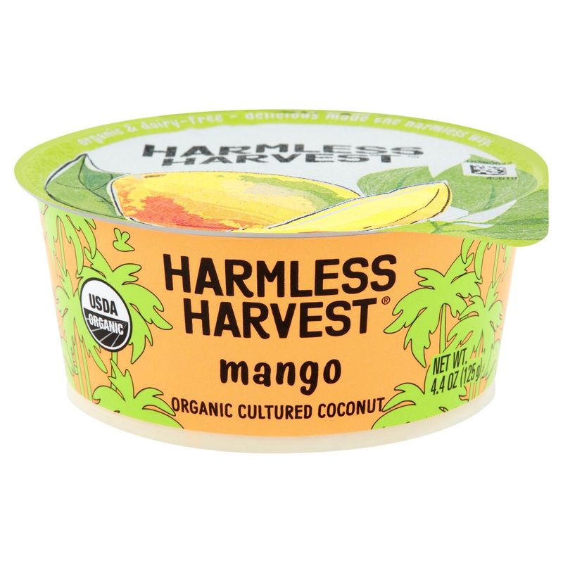 Harmless Harvest Mango Organic Cultured Coconut, 4.4 oz