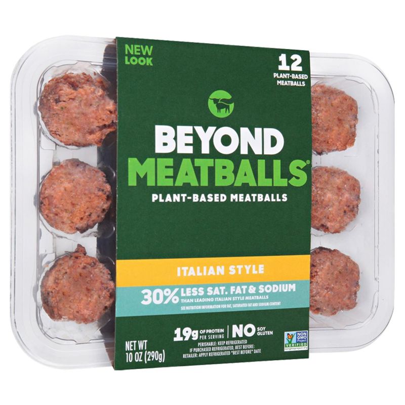 Beyond Meat Beyond Meatballs Italian Style Plant-Based Meatballs, 12 count, 10 oz
