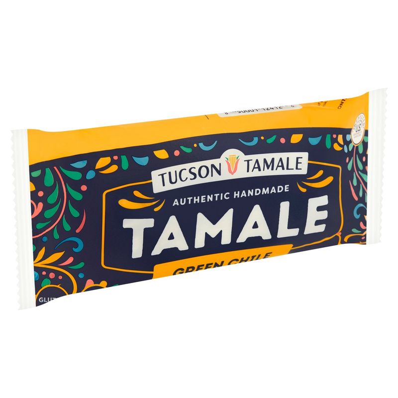 Tucson Tamale Green Chile Chicken Tamale, 5 oz