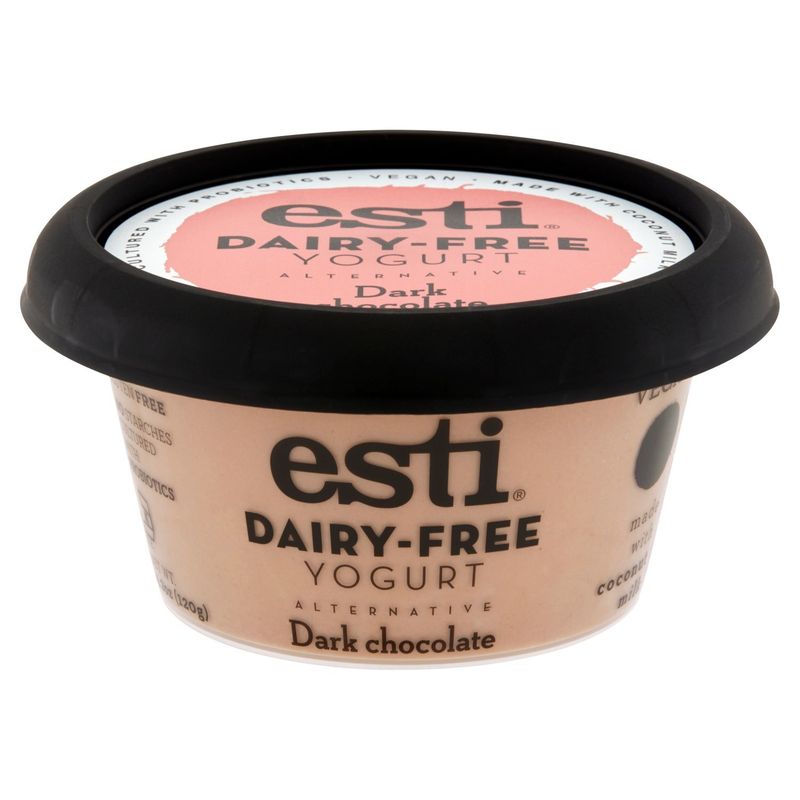 Esti Dairy-Free Dark Chocolate Yogurt Alternative, 4.2 oz