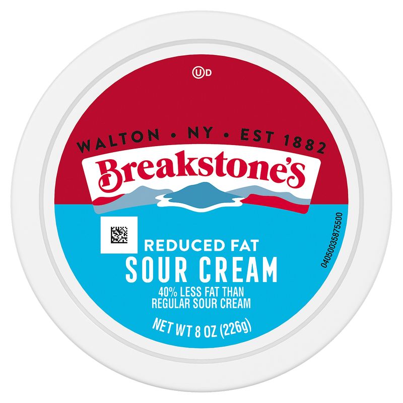 Breakstone's Reduced Fat Sour Cream, 8 oz