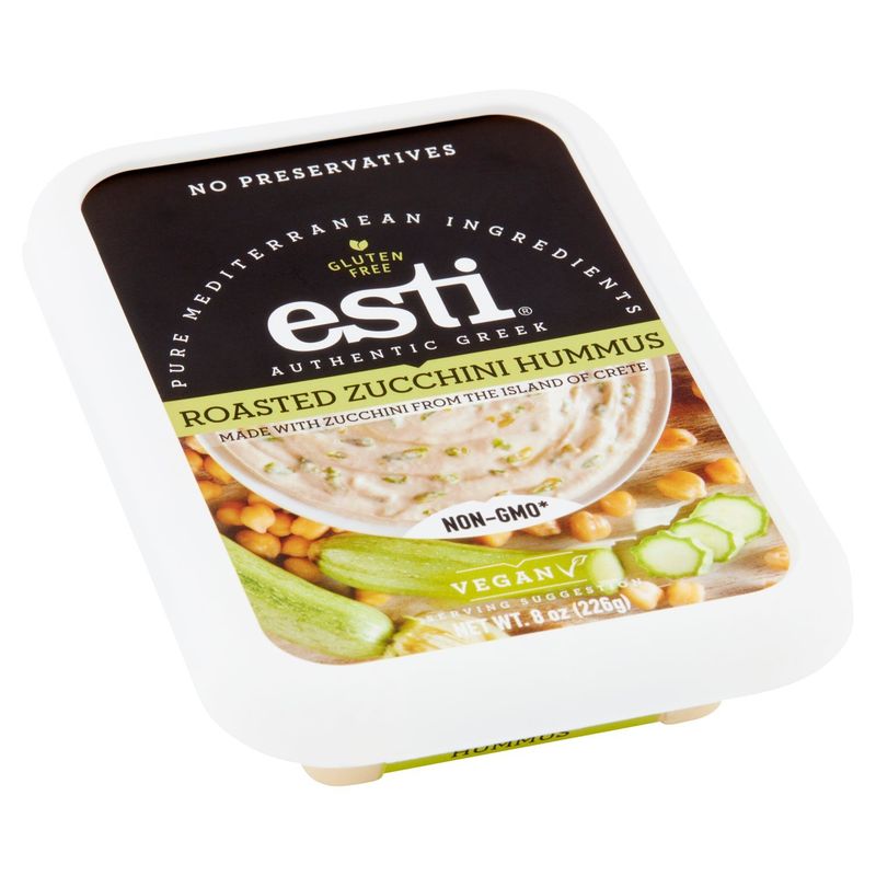 Esti Authentic Greek Roasted Zucchini Hummus, 8 oz
