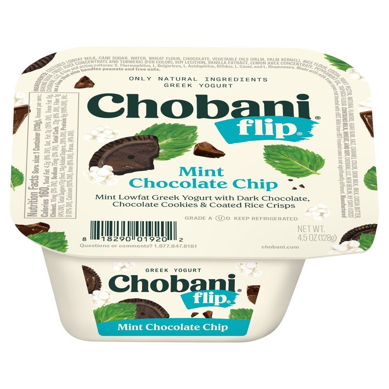 Chobani Flip Mint Chocolate Chip Greek Yogurt, 4.5 oz