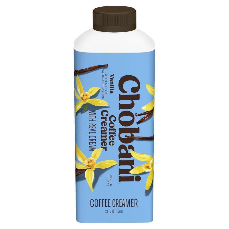 Chobani Vanilla Coffee Creamer, 24 fl oz