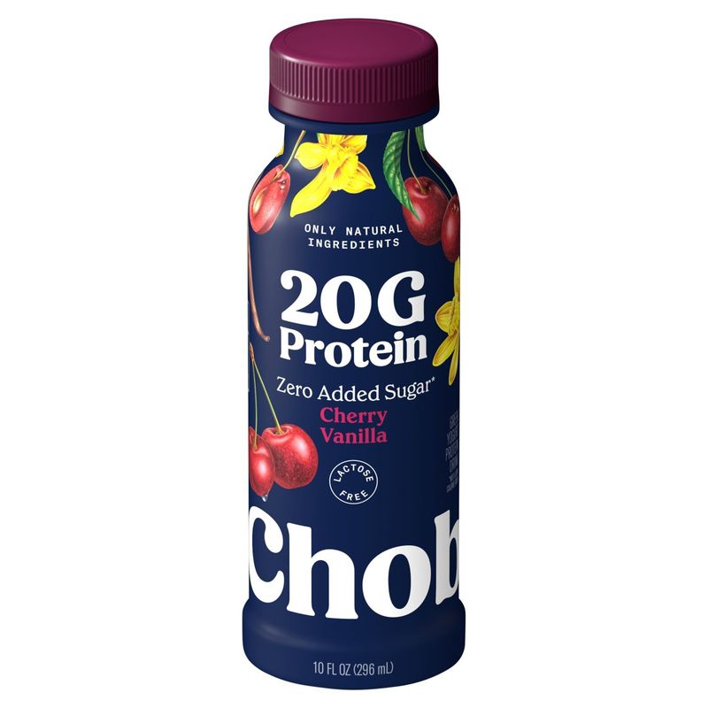 Chobani 20g Protein Cherry Vanilla Greek Yogurt Protein Drink, 10 fl oz