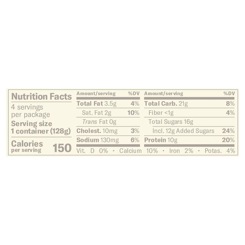 Chobani Flip Salted Caramel Crunch Greek Yogurt Value Pack, 4.5 oz, 4 count