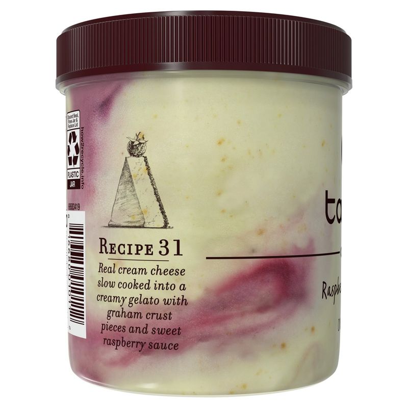 Talenti Raspberry Cheesecake Gelato, one pint