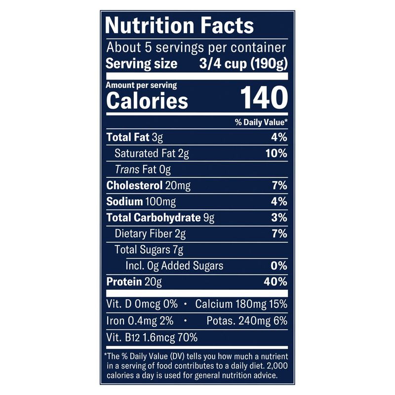 Chobani 20g Protein Vanilla Lowfat Greek Yogurt, 32 oz