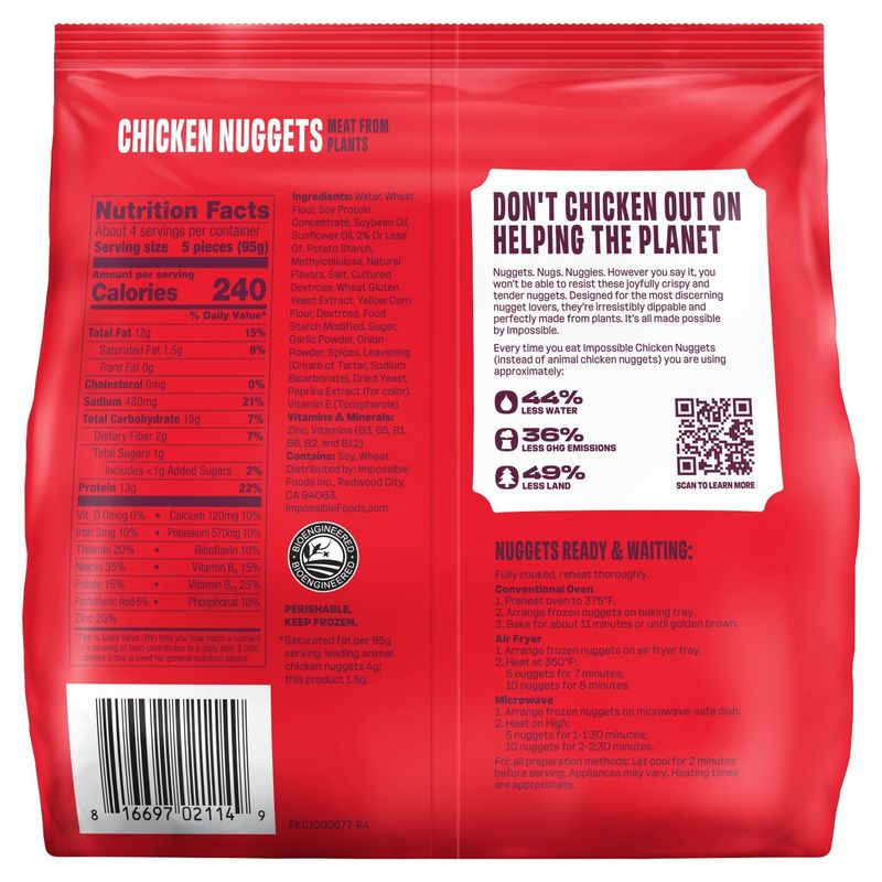 Impossible Chicken Nuggets, 13.5 oz
