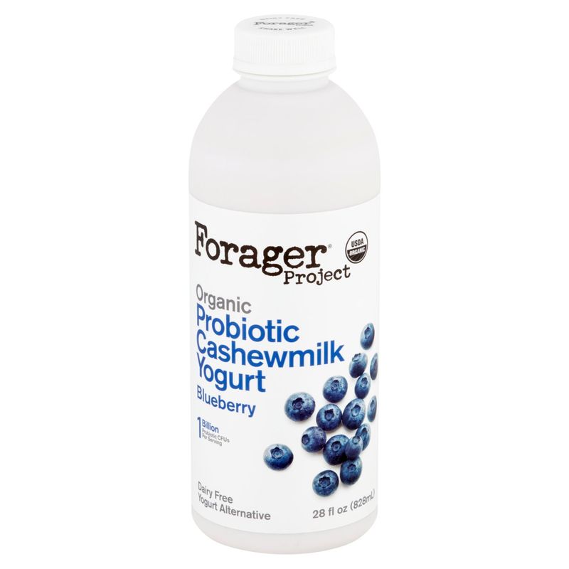 Forager Project Organic Blueberry Probiotic Cashewmilk Dairy Free Yogurt Alternative, 28 fl oz