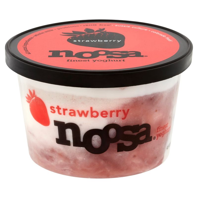 Noosa Strawberry Finest Yoghurt, 4.5 oz