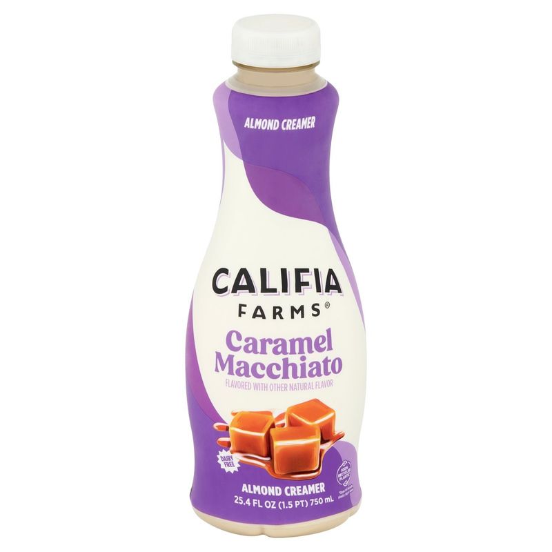 Califia Farms Caramel Macchiato Almond Creamer, 25.4 fl oz