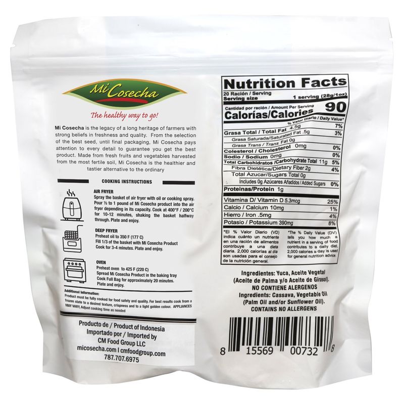 Mi Cosecha Cassava Tostones, 1.25 lb