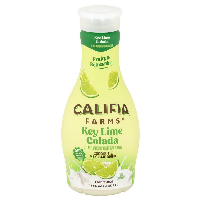 Califia Farms Coconut &amp; Key Lime Colada Drink, 48 fl oz