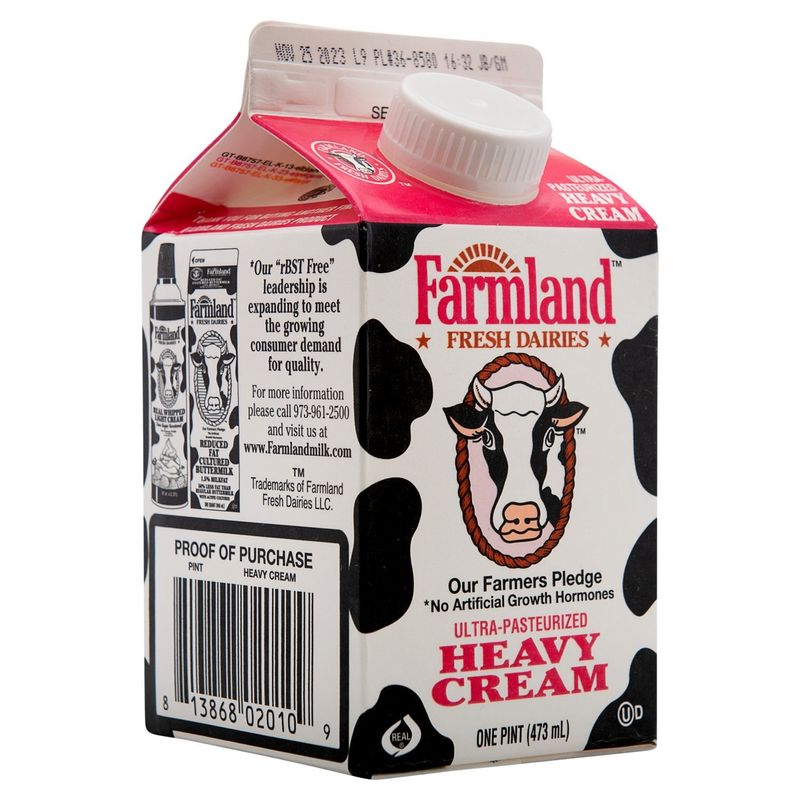 Farmland Fresh Dairies Heavy Cream, 1 pint