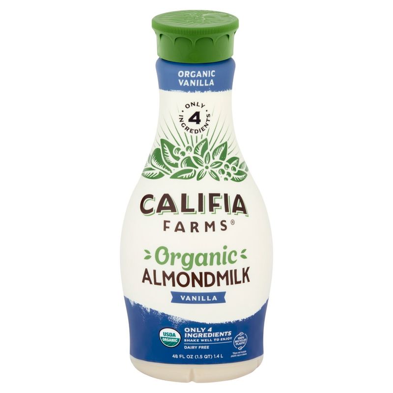Califia Farms Organic Vanilla Almondmilk, 48 fl oz