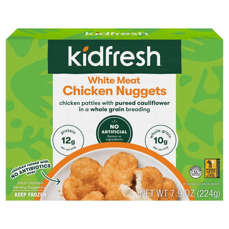Kidfresh White Meat Chicken Nuggets, 7.9 oz