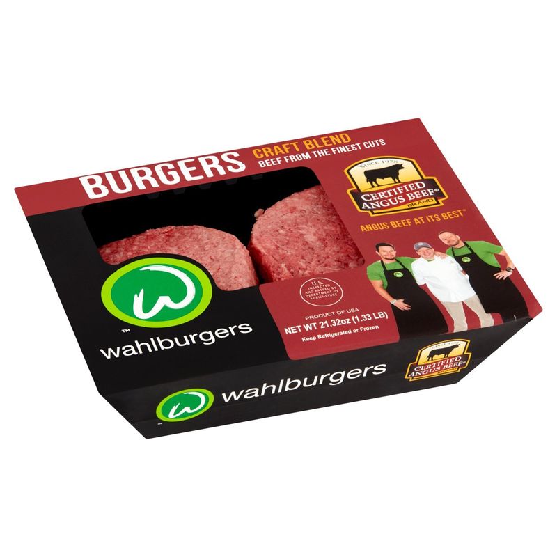 Wahlburgers Craft Blend Burgers, 21.32 oz