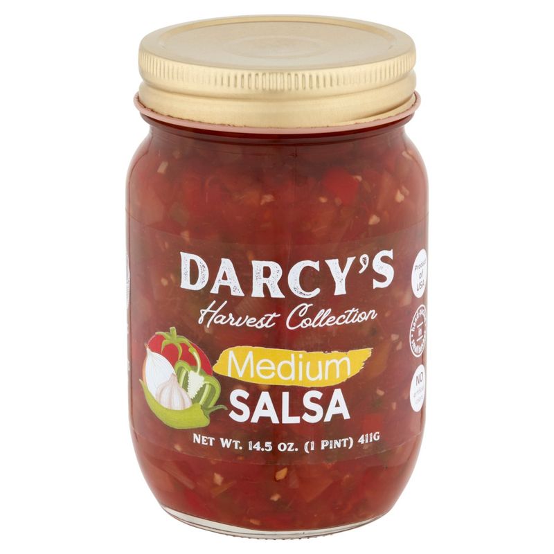Darcy's Harvest Collection Medium Salsa, 14.5 oz