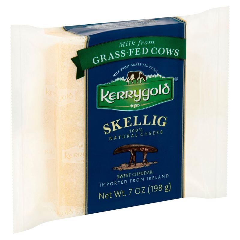 Kerrygold Skellig Sweet Cheddar 100% Natural Cheese, 7 oz