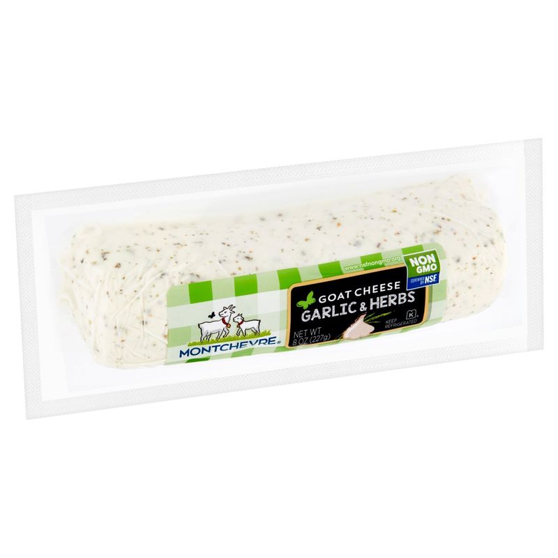 Montchevre Garlic &amp; Herbs Goat Cheese, 8 oz