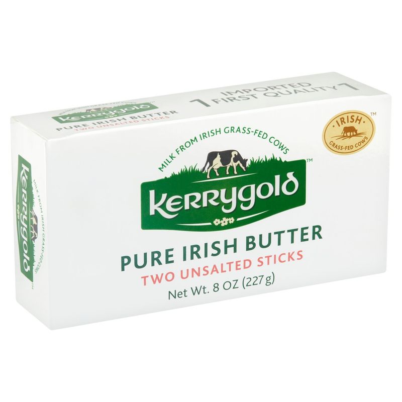 Kerrygold Unsalted Sticks Pure Irish Butter, 2 count, 8 oz
