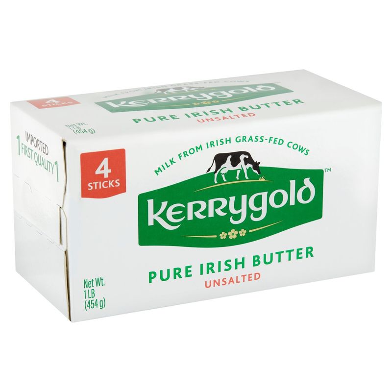 Kerrygold Unsalted Pure Irish Butter, 1 lb