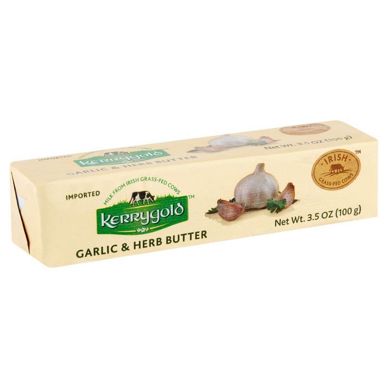 Kerrygold Garlic &amp; Herb Butter, 3.5 oz