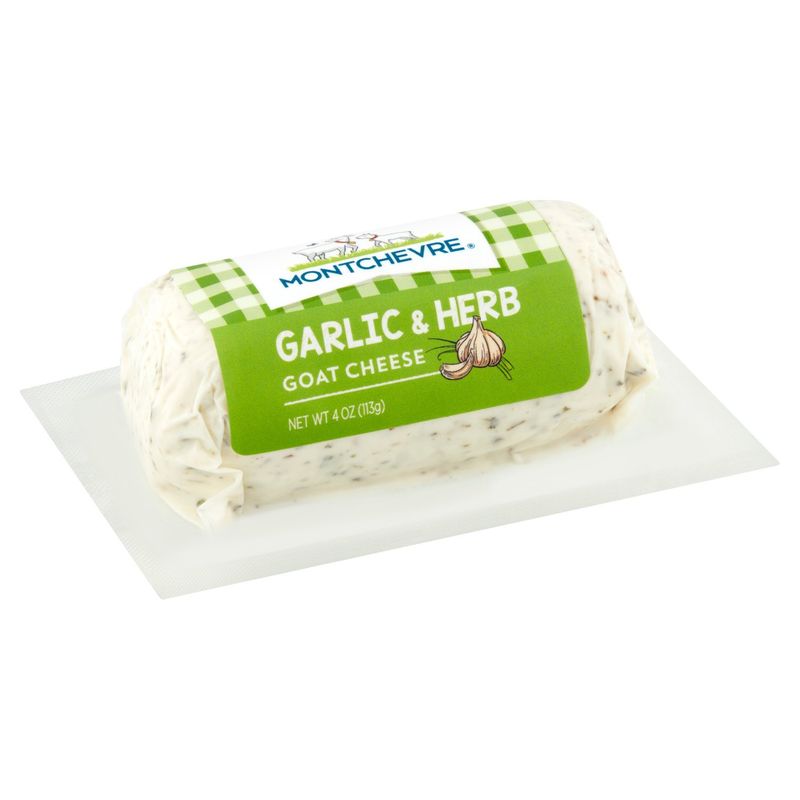 Montchevre Garlic &amp; Herb Goat Cheese, 4 oz