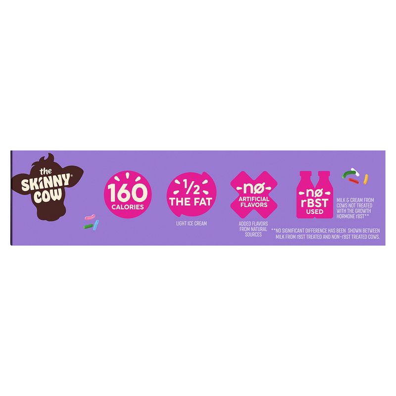 Skinny Cow Birthday Cake! Sandwiches, 4 count, 16 fl oz