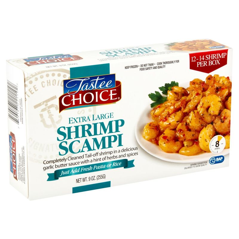 Tastee Choice Extra Large Shrimp Scampi, 12 - 14 count, 9 oz