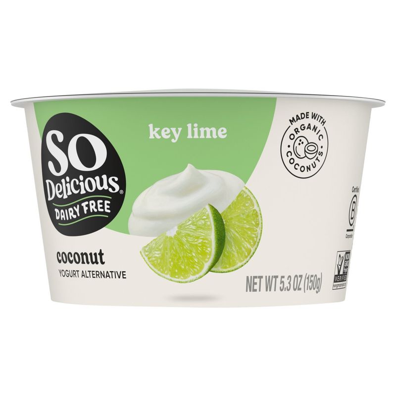 So Delicious Dairy Free Key Lime Coconut Yogurt Alternative, 5.3 oz