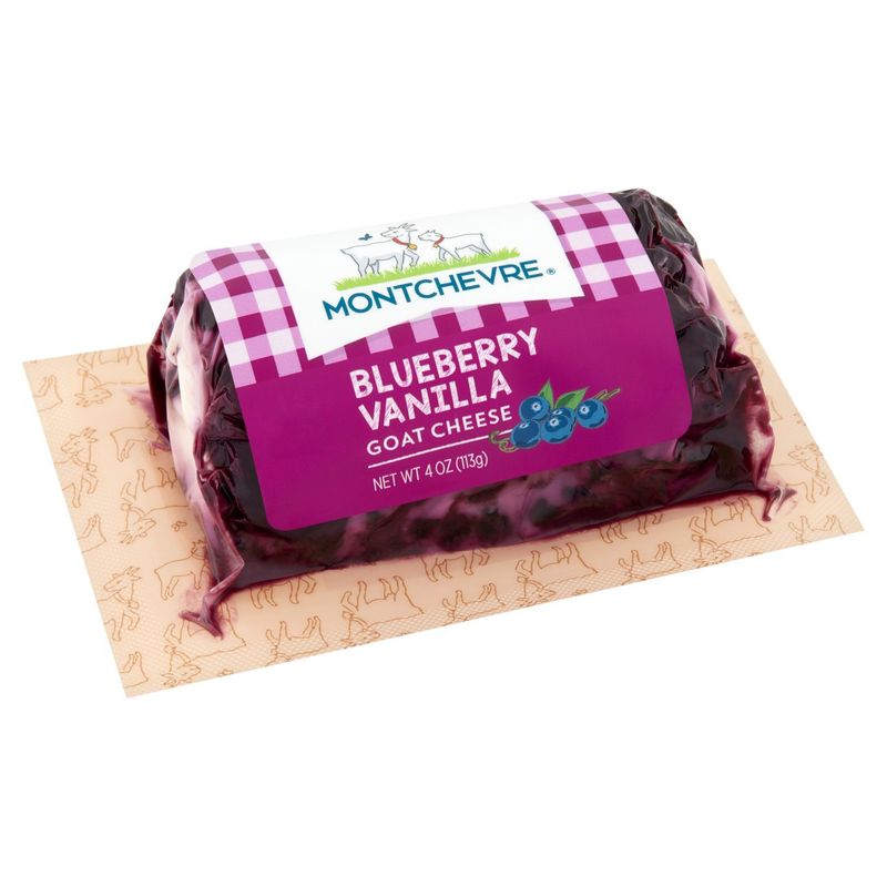Montchevre Blueberry Vanilla Goat Cheese, 4 oz