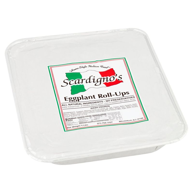 Scardigno's Eggplant Roll-Ups, 4 lbs