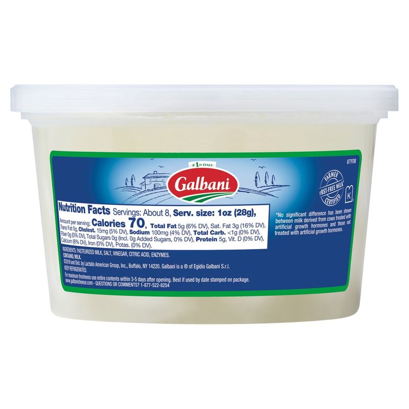 Galbani Ciliegine Cherry Size Fresh Mozzarella Cheese, 8 oz