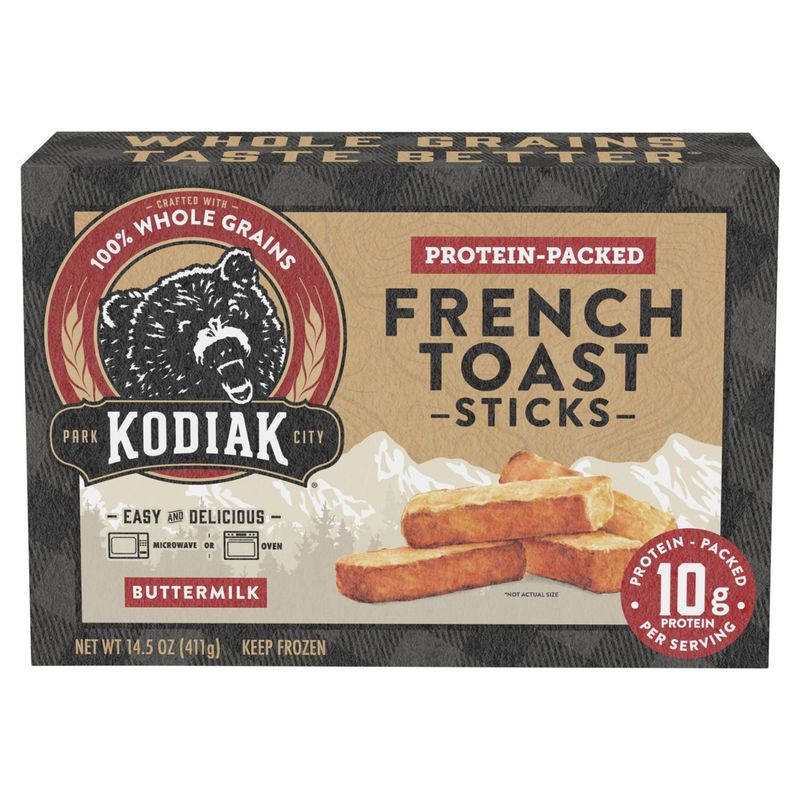 Kodiak Buttermilk Protein-Packed French Toast Sticks, 14.5 oz