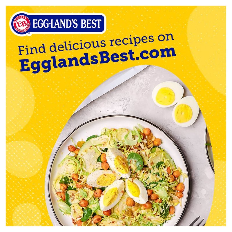 Eggland's Best Organic Medium Hard-Cooked Peeled Eggs, 6 count