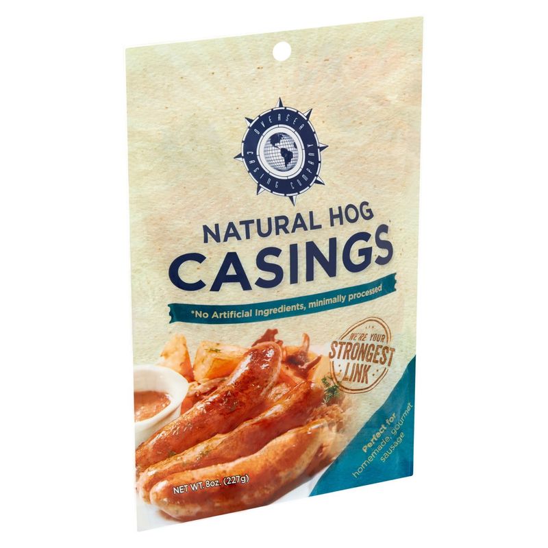 Oversea Casing Company Natural Hog Casings, 8 oz