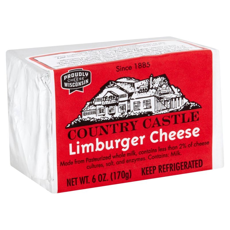 Country Castle Limburger Cheese, 6 oz