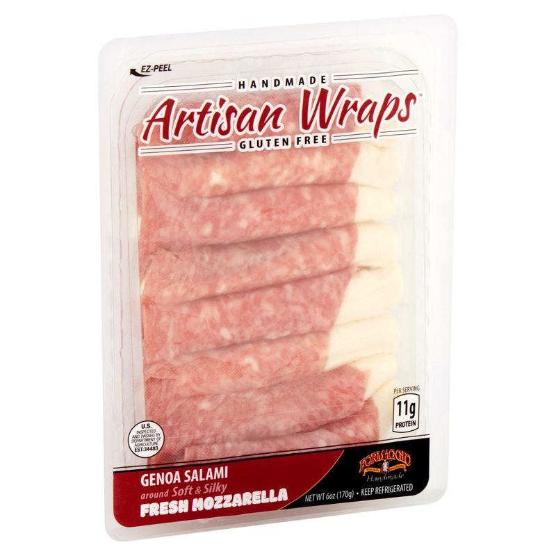 Formaggio Handmade Gluten Free Artisan Wraps, 8 count, 6 oz