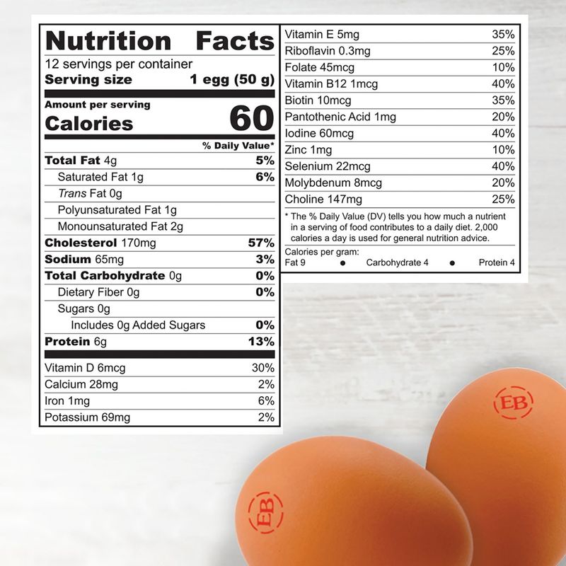 Eggland's Best Organic Eggs, Large, 12 count
