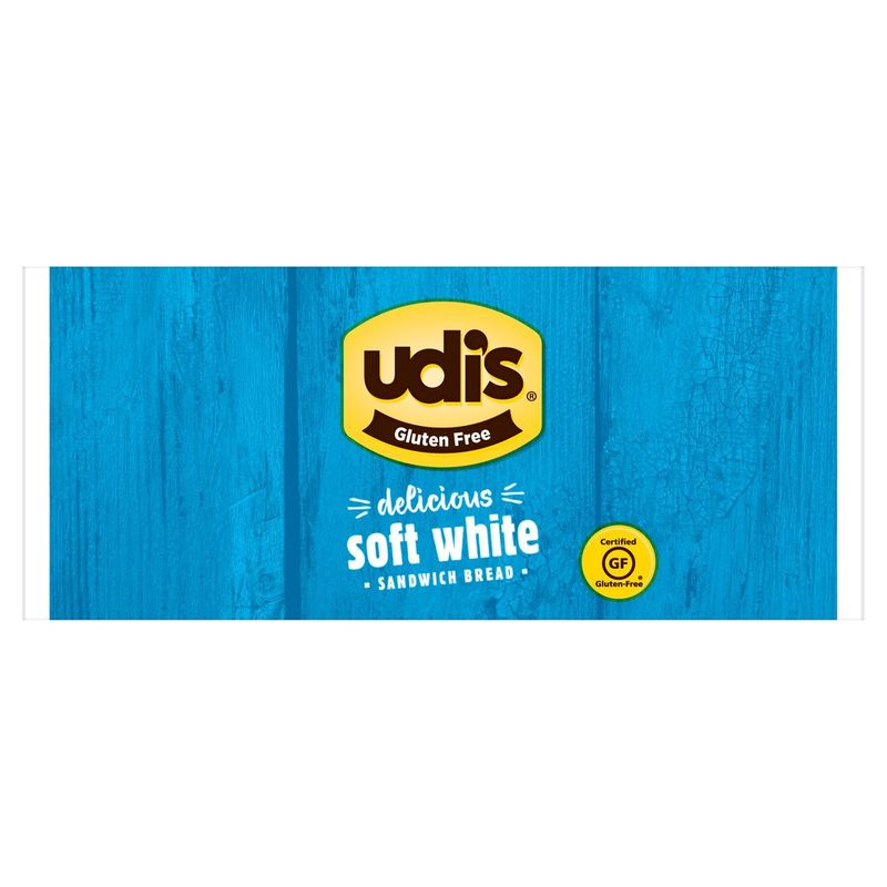 Udi's Gluten Free Delicious Soft White Sandwich Bread, 12 oz