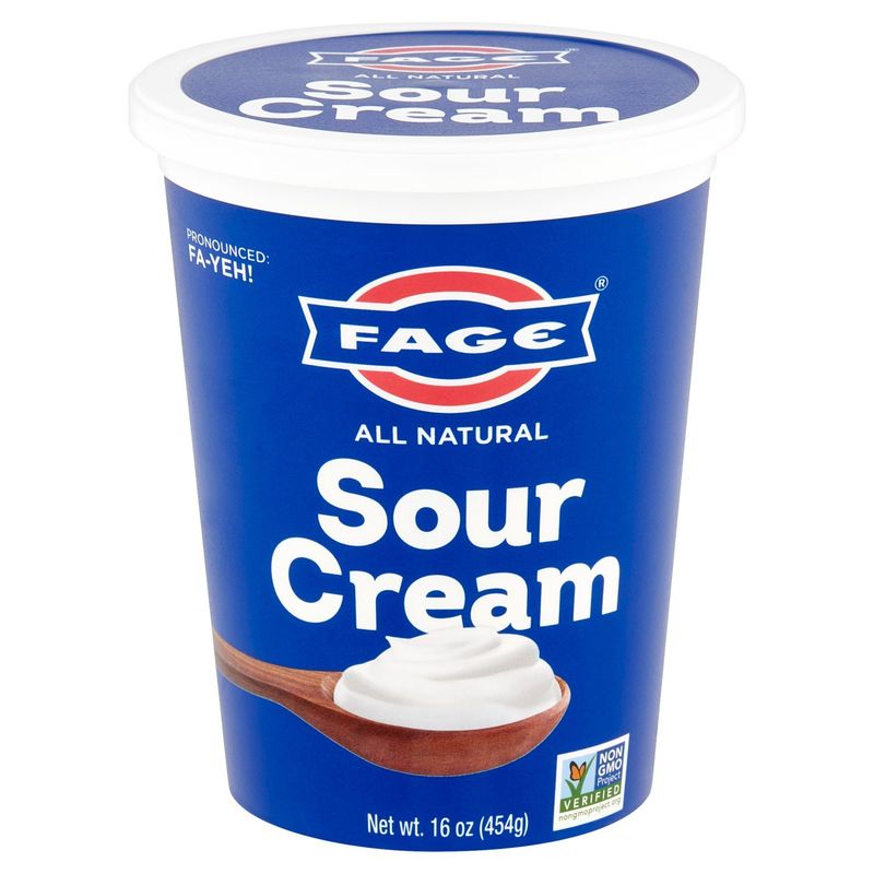 Fage All Natural Sour Cream, 16 oz
