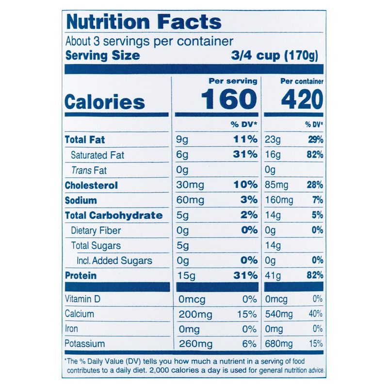 Fage Total All Natural Whole Milk 5% Milkfat Greek Strained Yogurt, 16 oz