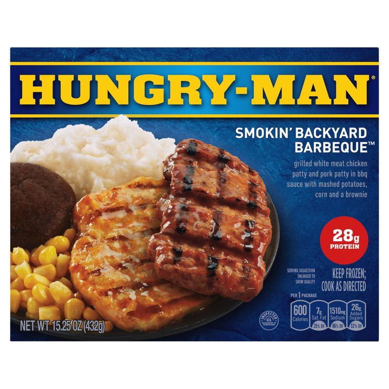 Hungry-Man Smokin' Backyard Barbeque, 15.25 oz