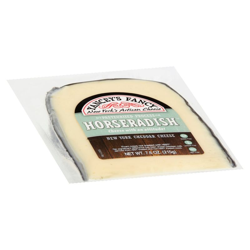 Yancey's Fancy Pasteurized Process Horseradish New York Cheddar Cheese, 7.6 oz